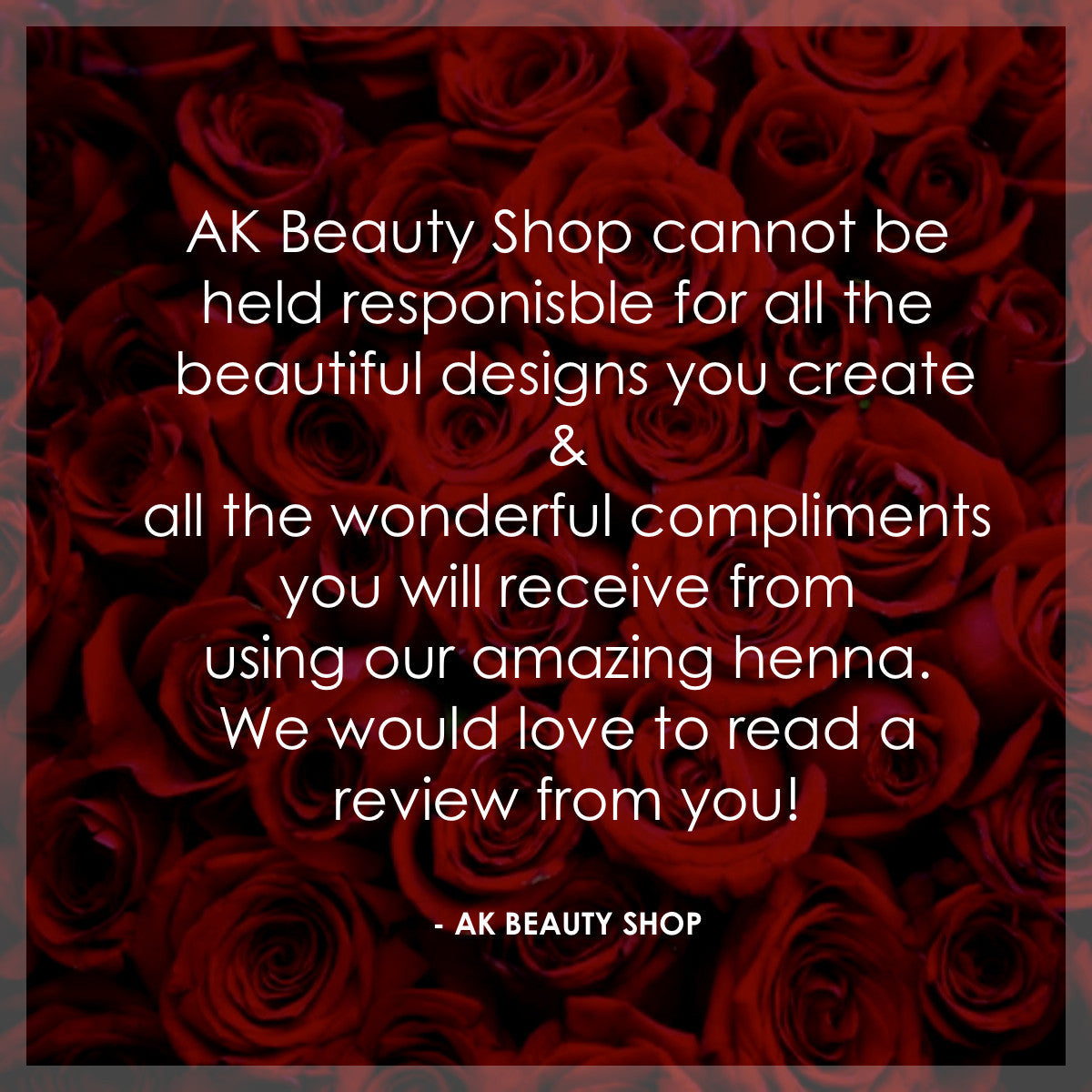 ELEGANT AK GOLD HENNA BOX