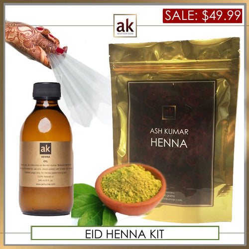 EID HENNA KIT WITH OIL & 10 EMPTY CONES